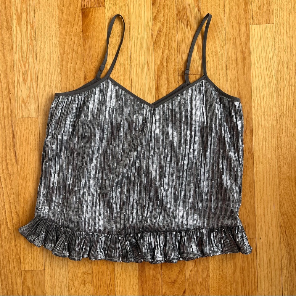 Anthropology sequin top